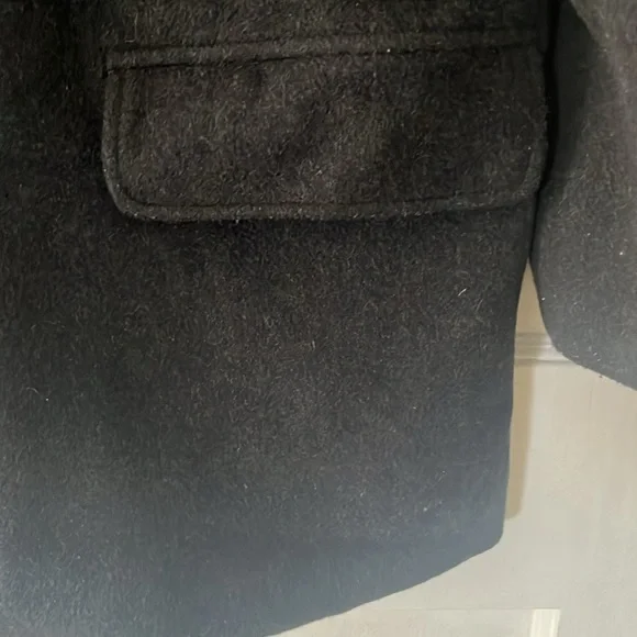 J.Crew Black Wool and Nylon Jacket (M) - Picture 3 of 4